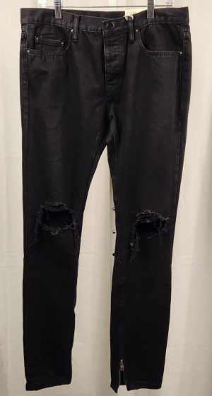 Black Straight Leg Jeans