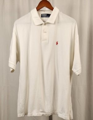 Men- White Polo Shirt