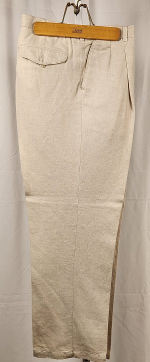 Men-Tan Pleated Front Pants