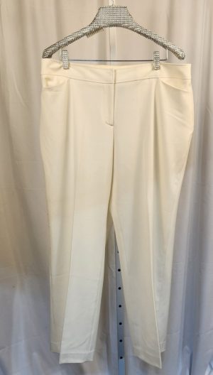 Ivory/Cream Petite lined Pants