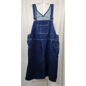 Blue Denim Bib Dress