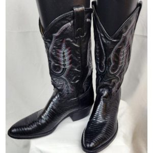 Leather Cowboy Boots