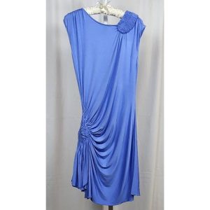 Blue Sleeveless Dress
